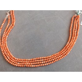 Pink Coral  Strands.