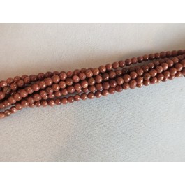 Plain Gold Stone Beads
