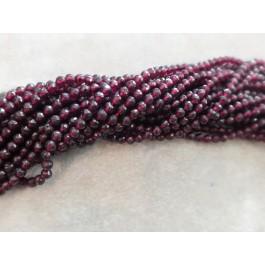Faceted Garnet srtrands