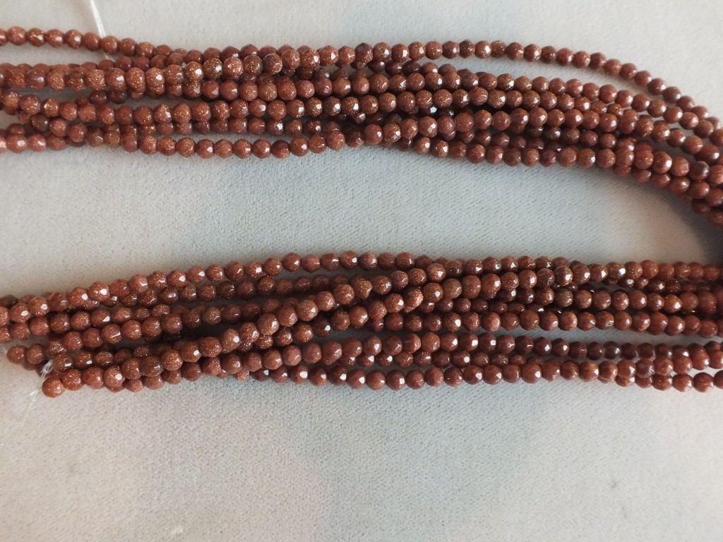Gold Stone beads