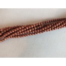 Plain Gold Stone Beads