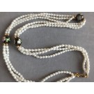 3-strand fresh water pearl necklace