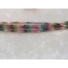 Faceted Tourmaline strands 3.5-4 mm