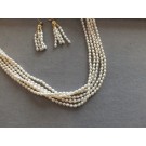 Fresh water pearl strands